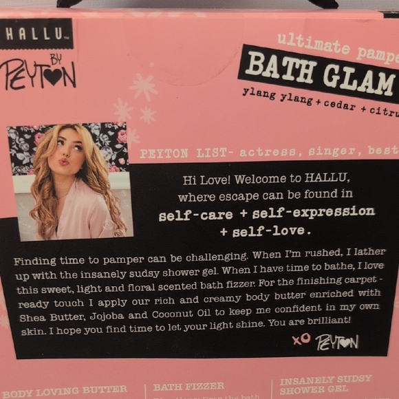 Hallu by Peyton Ultimate Pampering Bath Glam Kit - Picture 5 of 5